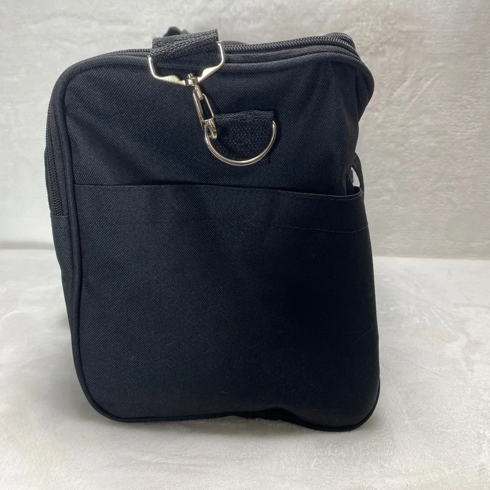 Samsonite Black Nylon Duffel Carry On Travel‎ Weekend Overnight Shoulder Strap